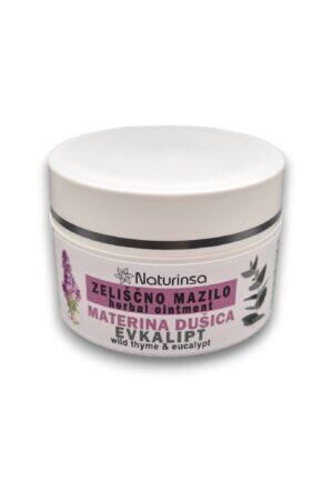 Zeliščno mazilo materina dušica evkalipt