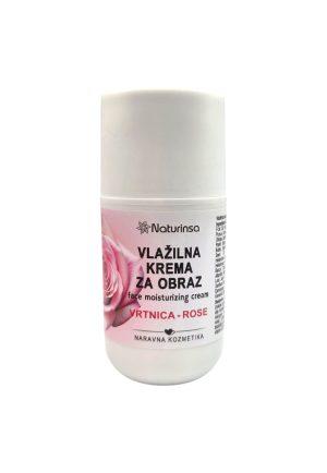Vlažilna krema za obraz vrtnica
